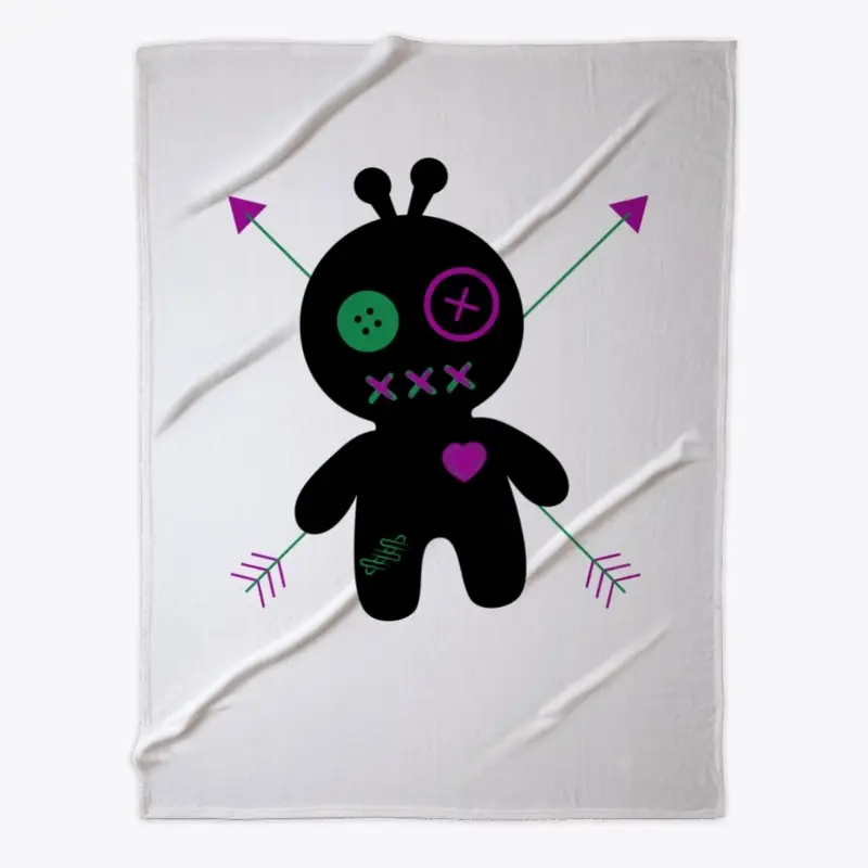 Voodoo and Arrows Doll Logo