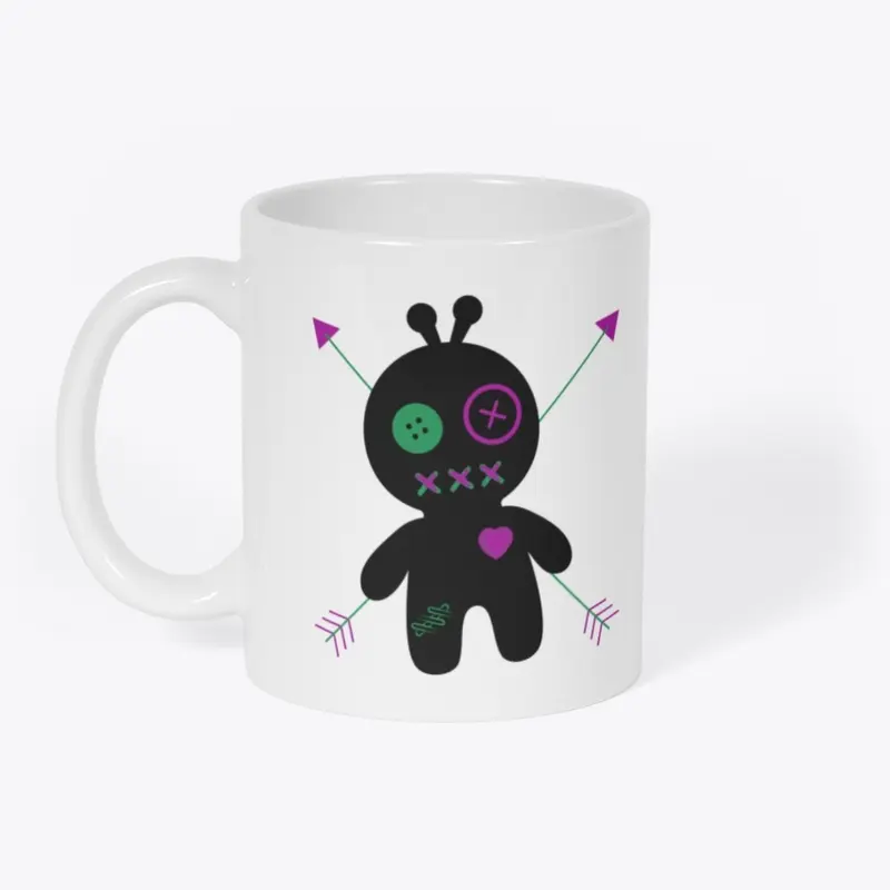 Voodoo and Arrows Doll Logo